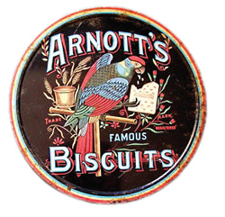 Arnott 餅乾商標