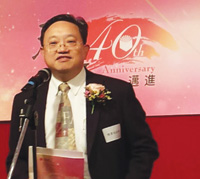 「環球天道」現任總幹事陳肇兆牧師。 
