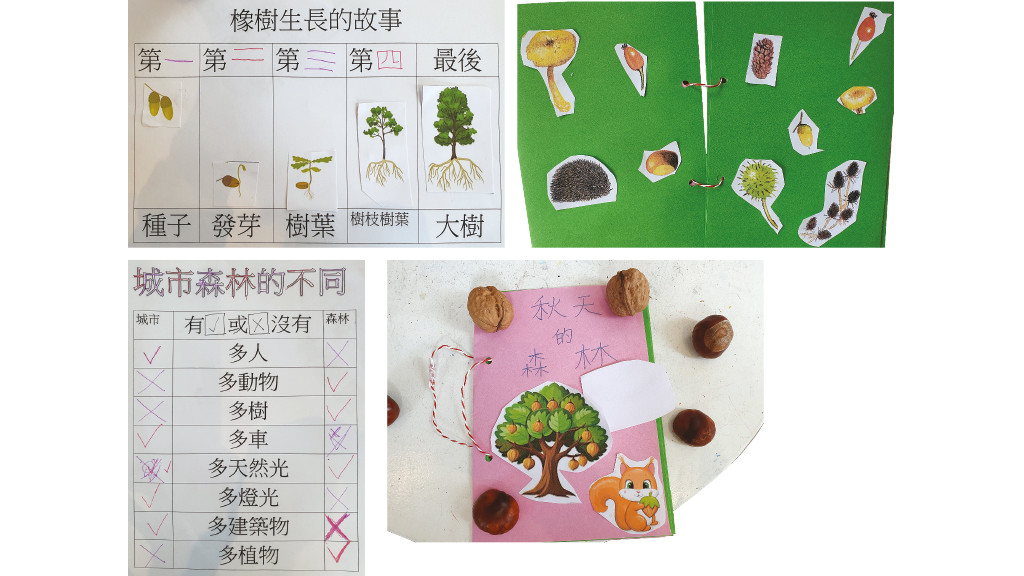 (漢字遊戲室) 秋天的森林