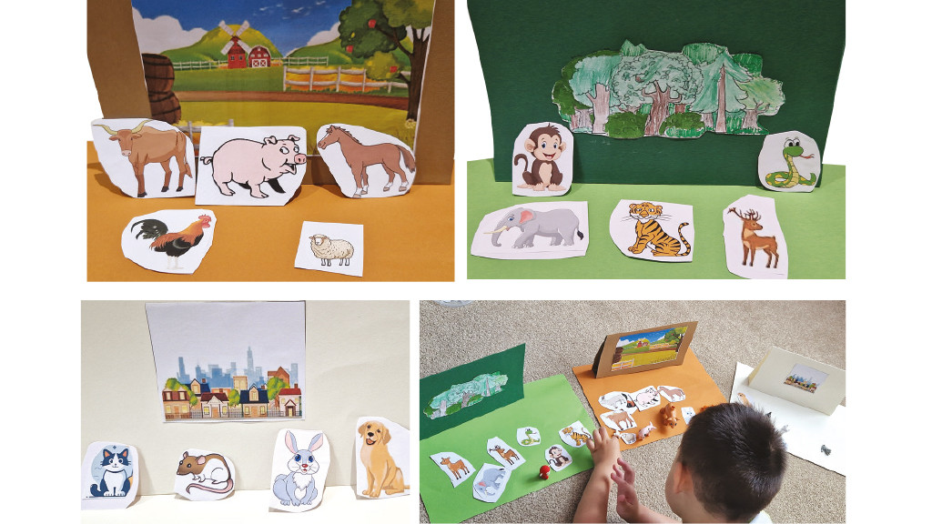 (漢字遊戲室) 森林、農場及城市