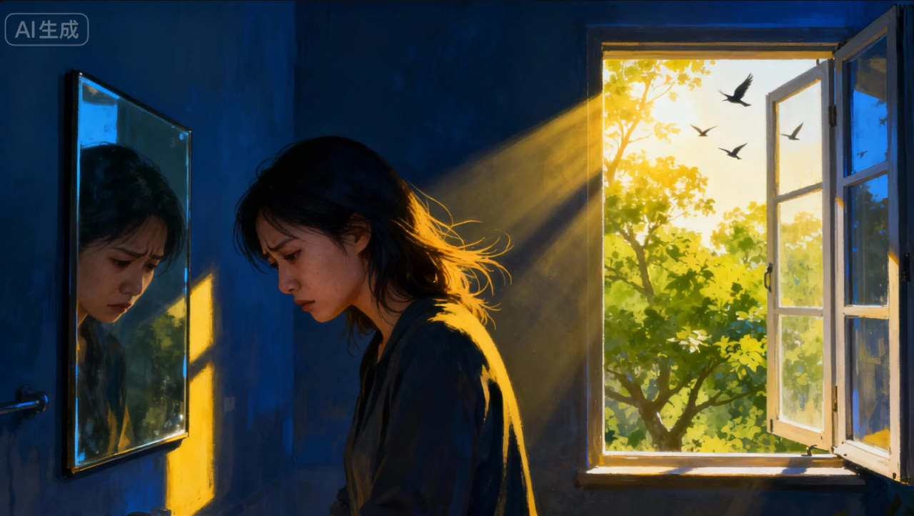 感到自我懷疑與擔憂？答案不在鏡子裡，而在那扇「信心的窗」外