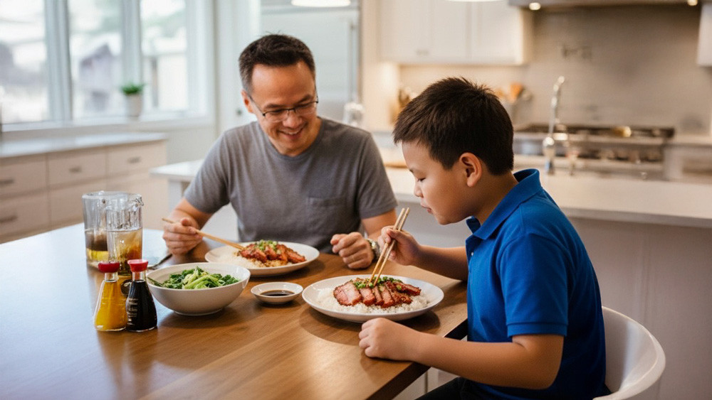 一塊叉燒的甜滋滋：兒子主動的回應，啟發我對「甘心樂意奉獻」的真諦