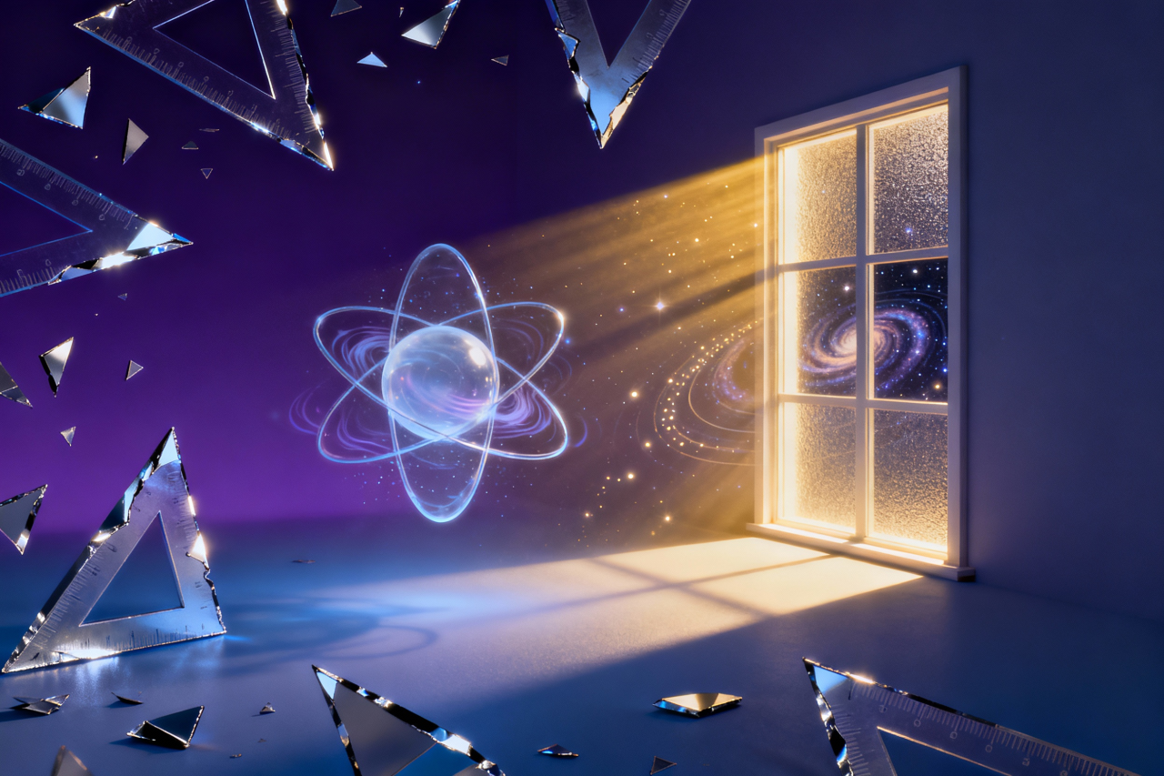 量子力學至今未錯卻不是真理；數學也被哥德爾證明不完備——當科學無法回答「真實」，信心成了理解宇宙的最後窗口