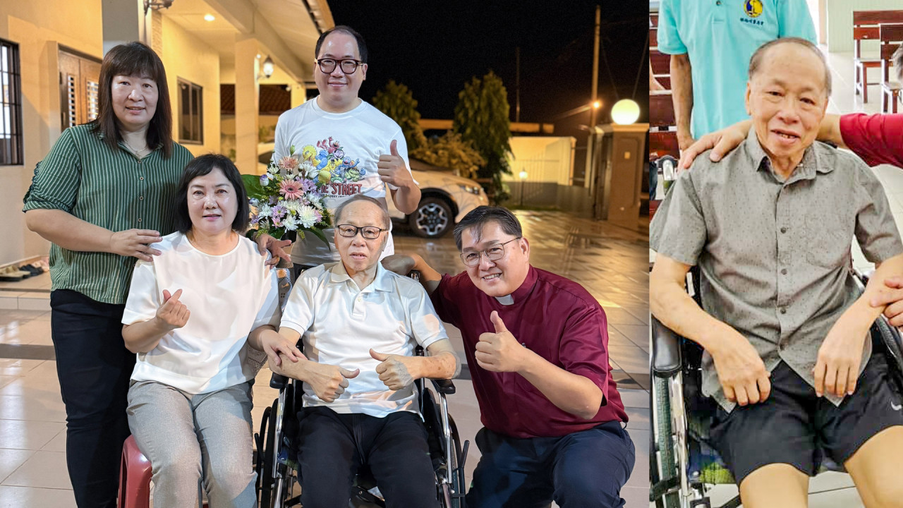 病倒後他閉門不出多年，直到夢見耶穌從海面上走來——爸爸終於走出了家門
