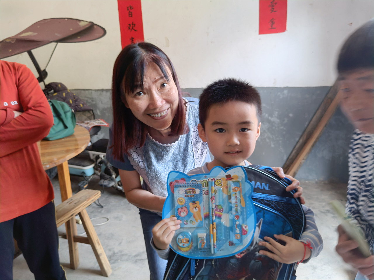 7歲的肖程浩，父親遺棄母殘疾，角聲兒童之家讓他過上安穩而備受愛護的日子